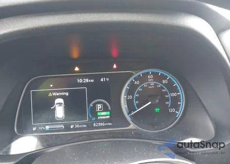 2020 Nissan Leaf Sv Plus 62 Kwh из США, поврежденный, VIN 1N4BZ1CPXLC302076